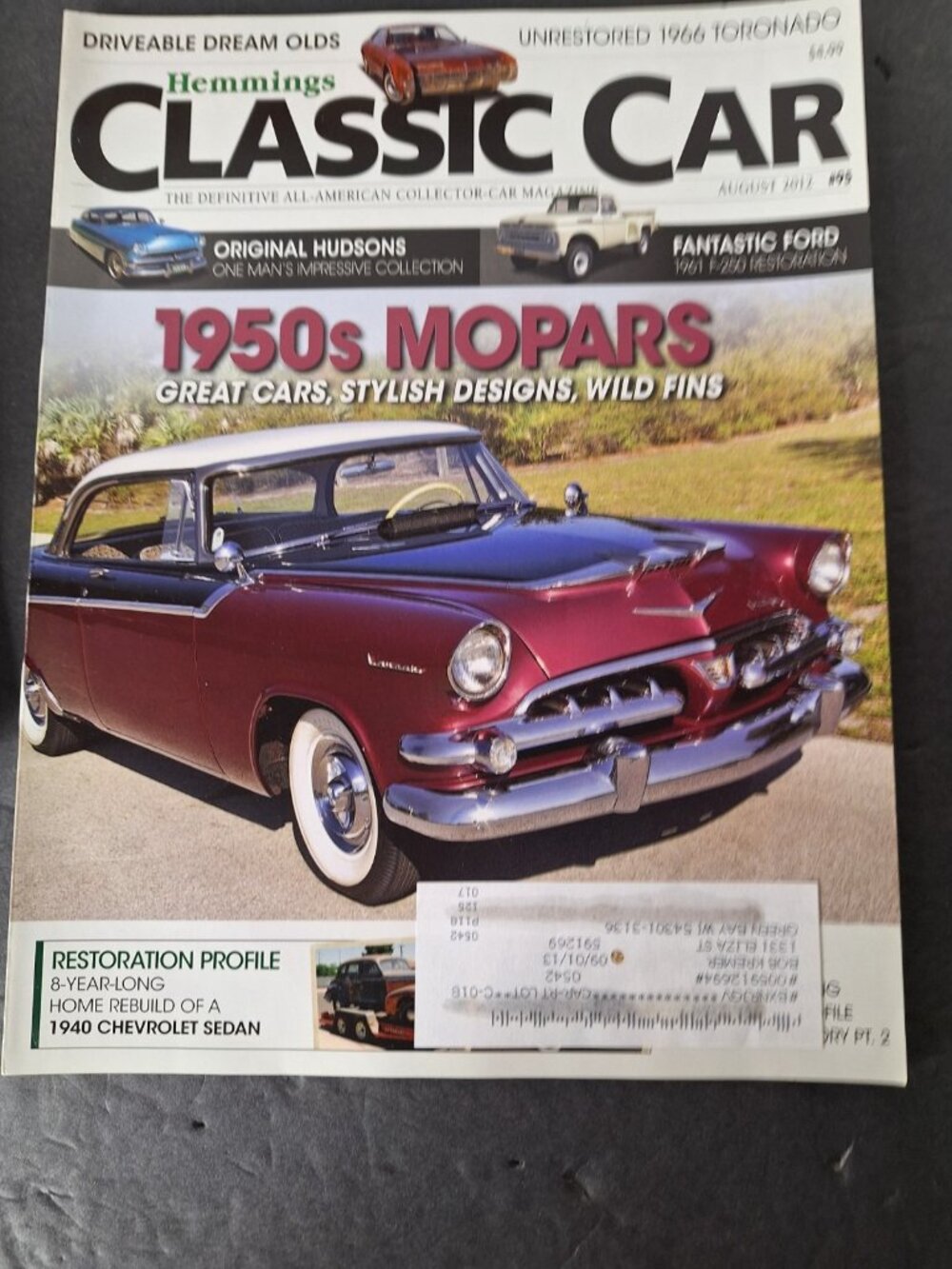 HEMMINGS CLASSIC CAR MAGAZINES - ALL TWELVE 2012 ISSUES - ALL IN GOOD SHAPE - Picture 6 of 14